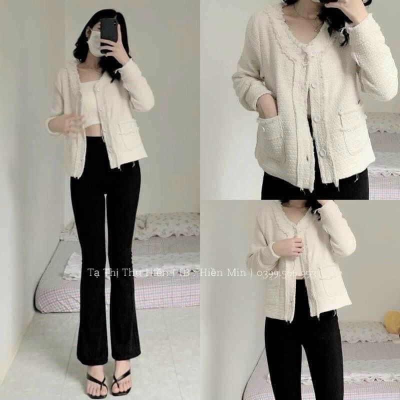 Quần tăm ống loe