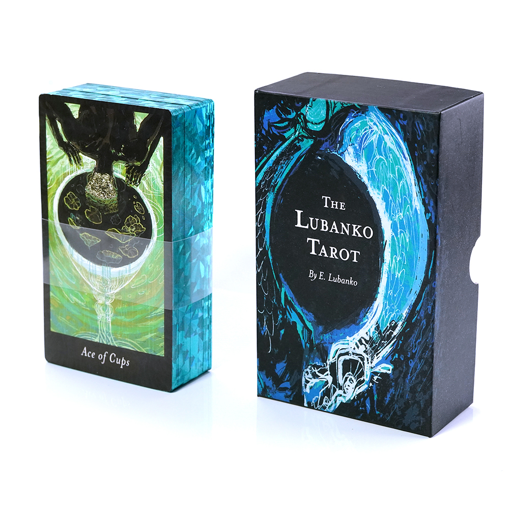 Bộ Bài The Lubanko Tarot 78 Lá Bài 7x12 Cm Tặng Đá Thanh Tẩy S125