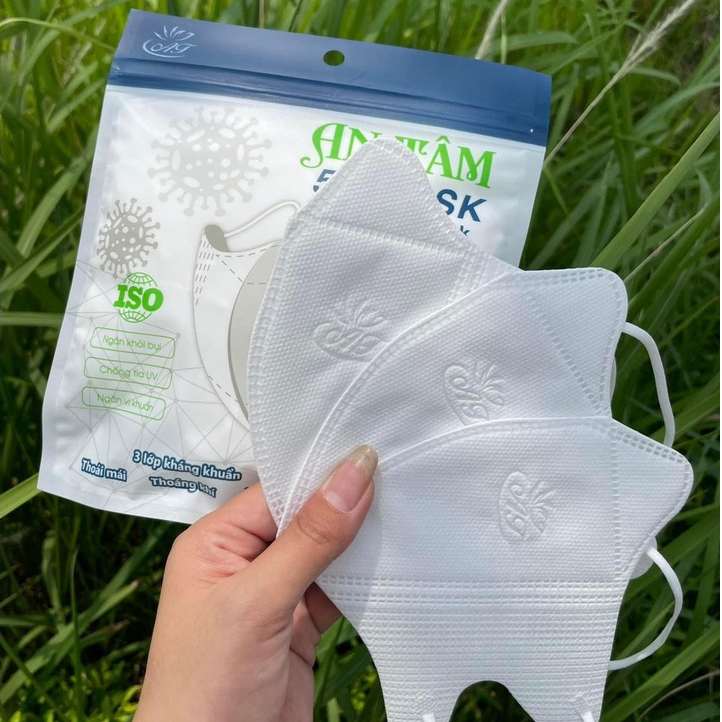 Khẩu trang KF94, khẩu trang 5D, khẩu trang kháng khuẩn An Tâm