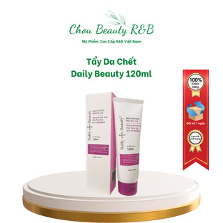 Gel tẩy tế bào chết da mặt Daily Beauty 120ml làm sáng da, dưỡng da mịn màng