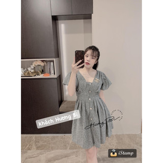 Váy Dạ Nữ màu muối tiêu