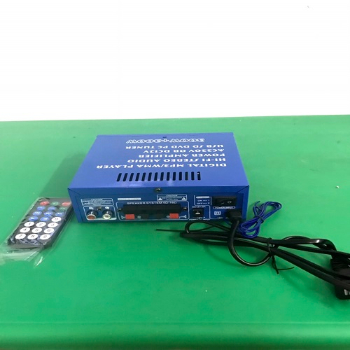 Amply mini 12v 220v bluetooth AV-263B hàng xịn loại 1 chính hãng