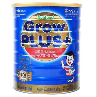 Sữa bột Nutifood Grow Plus Xanh 1.5kg cho trẻ  1 đến 2 tuổi