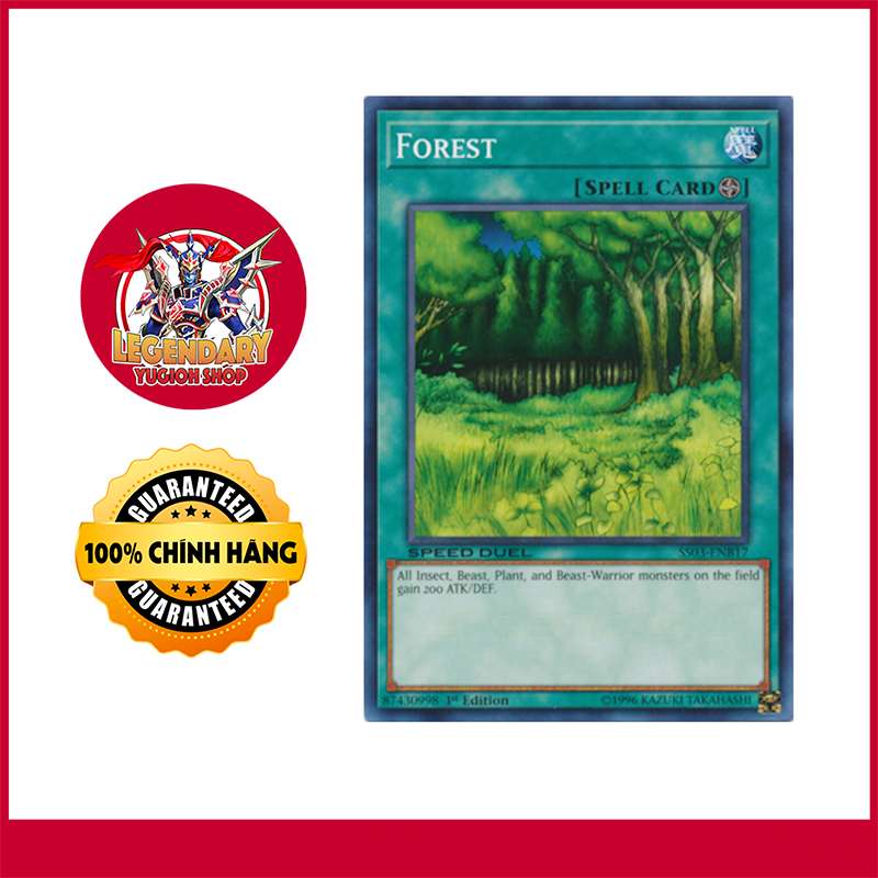 [Thẻ Bài Yugioh Chính Hãng] Forest