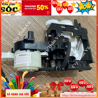 Cụm bơm hút mực epson l1110, l1210, l1250, l3110, l3150, l121, l300, l310, l360 hàng tháo máy chất lượng ineco
