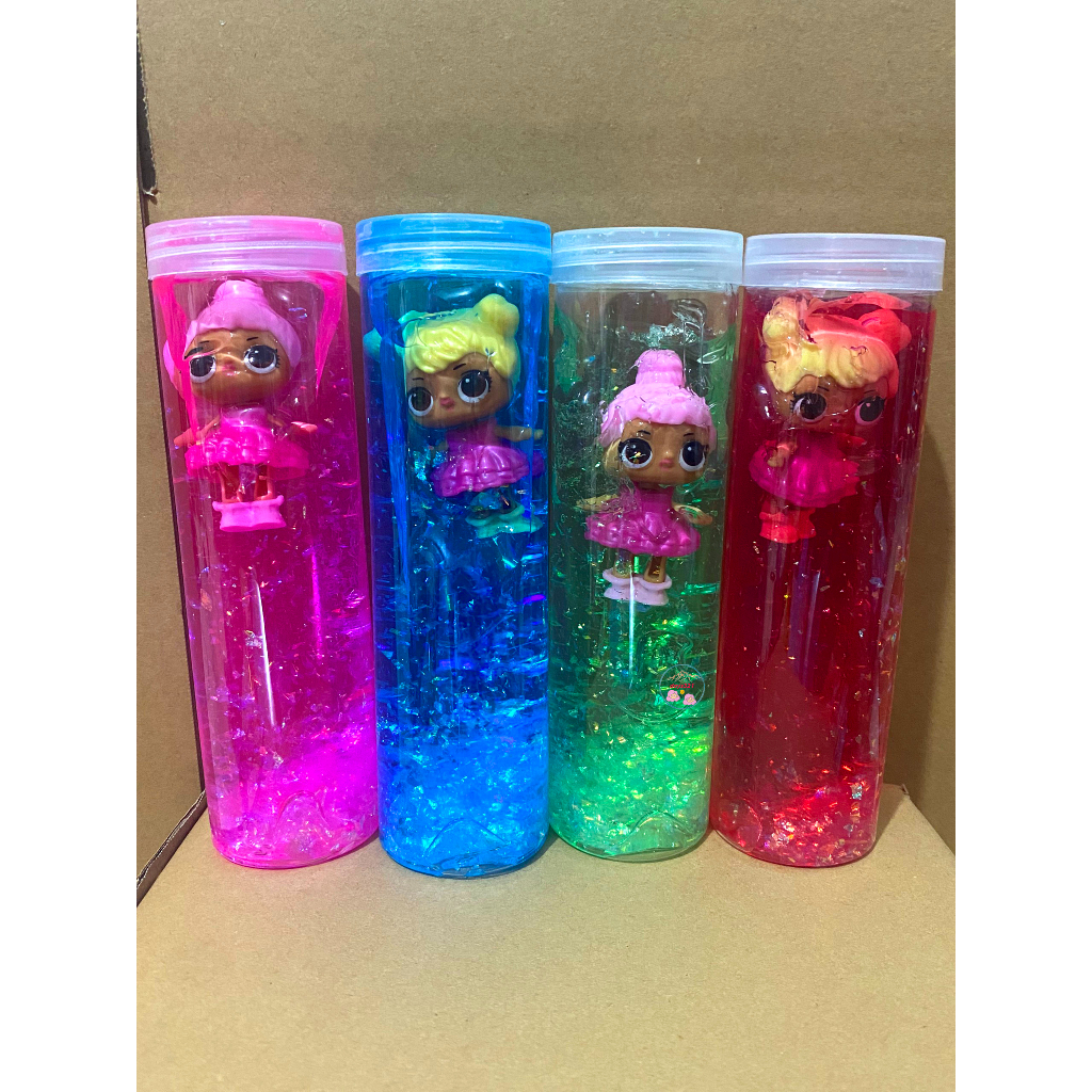 Slime công chúa thủy tinh búp bê LOL 11 màu cực đẹp Đồ chơi hũ slam chất nhờn ma quái squishy hộp to 420GR