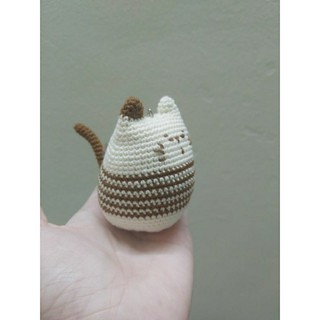 Móc chìa khoá hình mèo con handmade (Order)
