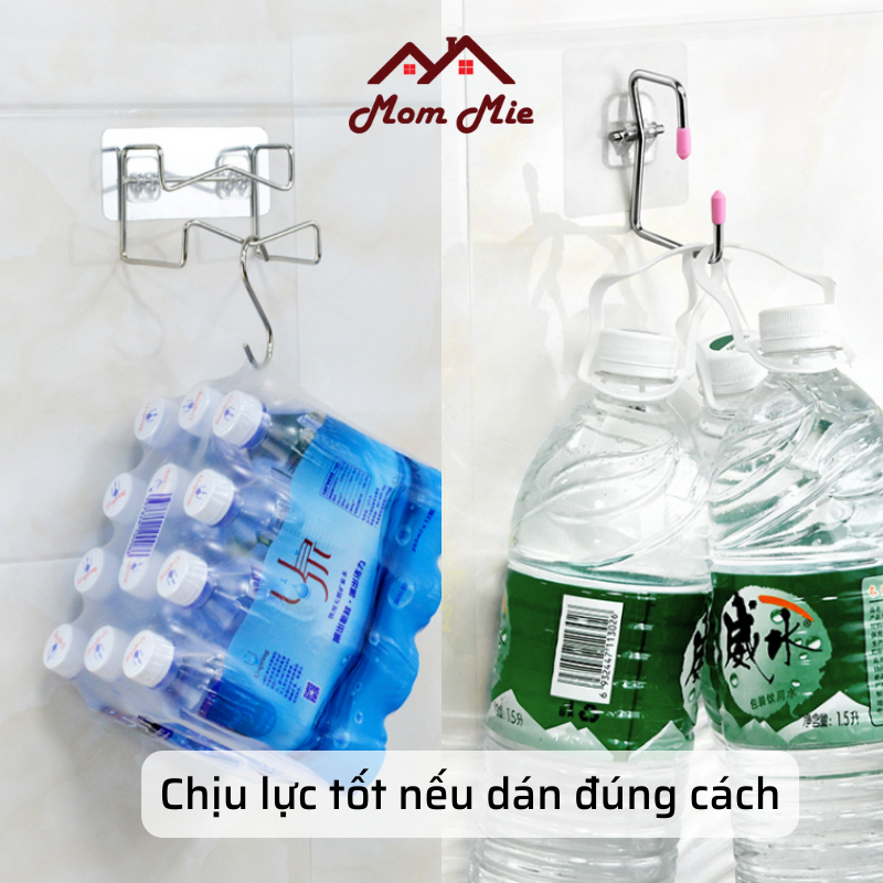 Móc inox treo thau rổ, vật dụng chịu lực tốt - J167, Q011, Q015