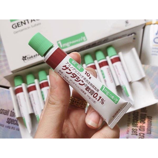 Kem Sẹo Gentacin Nhật Bản Tuýp 10g