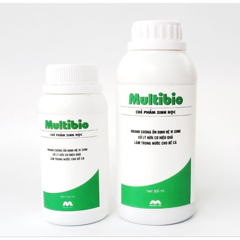 Vi Sinh MultiBio 500ml Giúp Tạo Vi Sinh, Xử Lý Làm Trong Nước Nhanh Chóng
