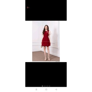 Váy the shilla đỏ size M newtag