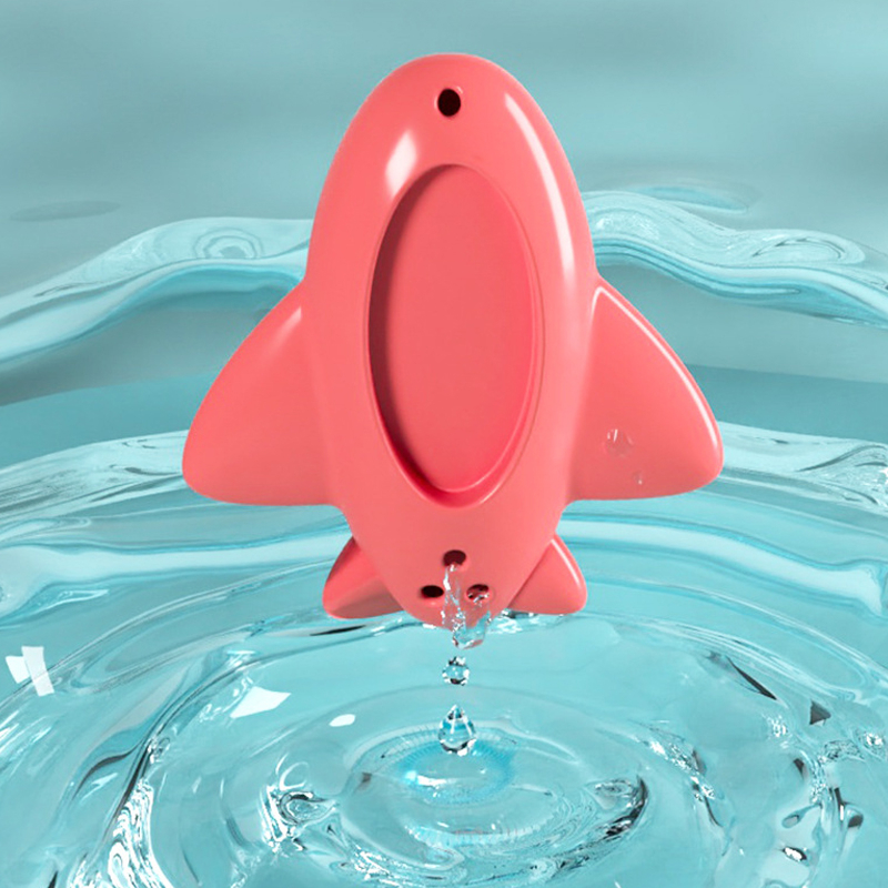 Nhiệt kế đo nước tắm cho bé hình MÁY BAY MISUTA CAO CẤP cảm biến nhiệt dầu hỏa an toàn