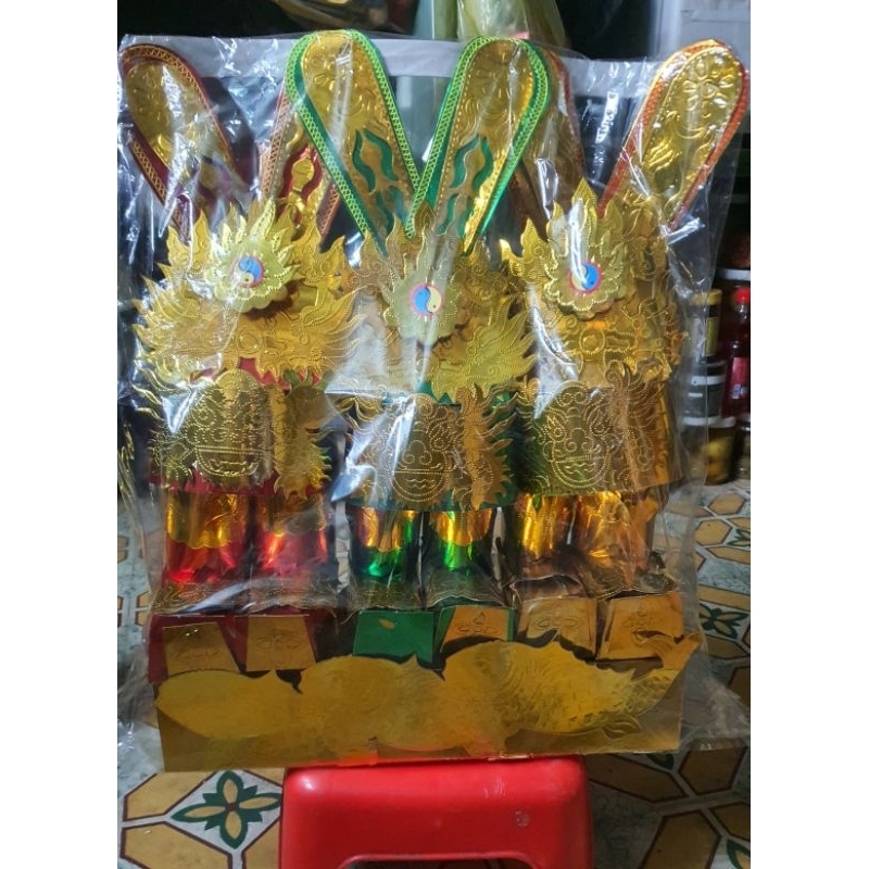 {Kèm 2 bài khấn 23 - 30} MÃO TAM VỊ THỔ CÔNG (TÁO QUÂN) và 2 phần giấy 23 - 30
