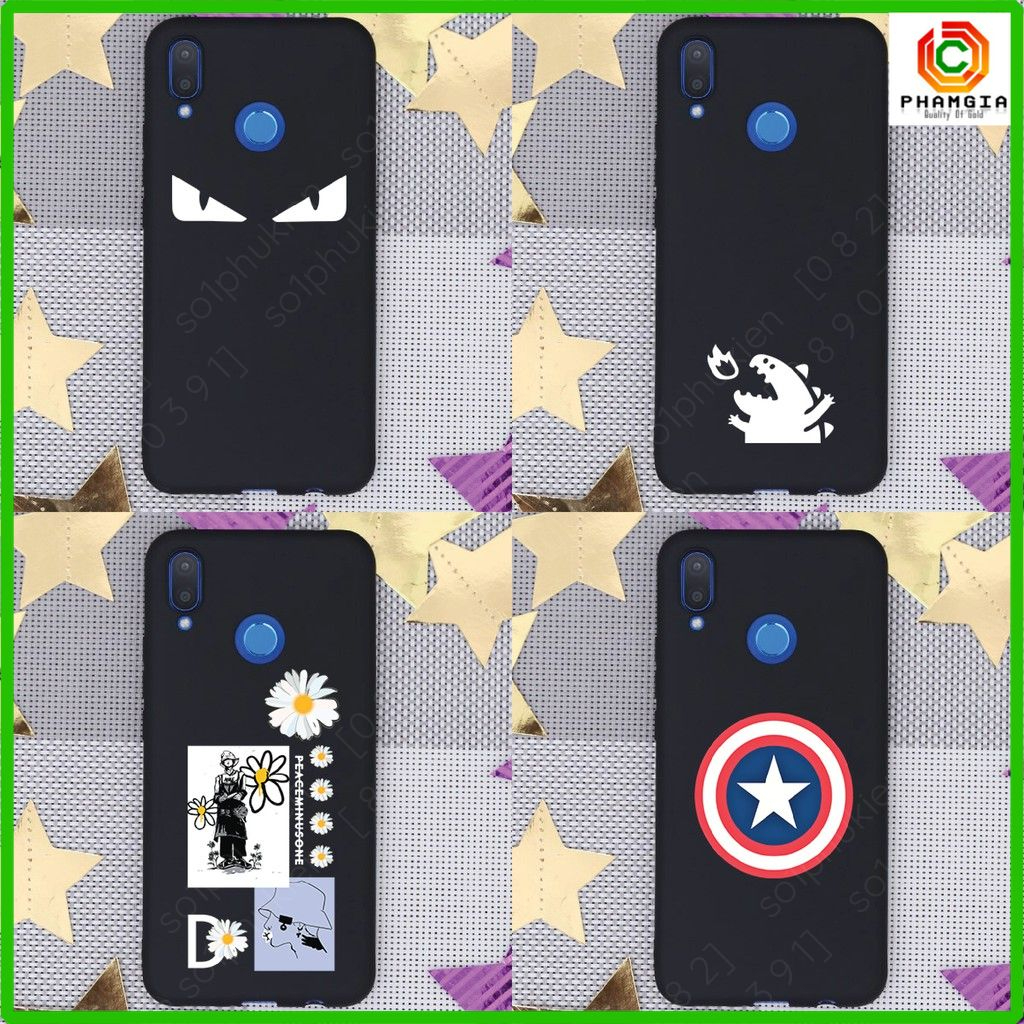 Ốp lưng Huawei Nova 3i, Nova 3e, Honor Play dẻo in hình logo siêu đẹp