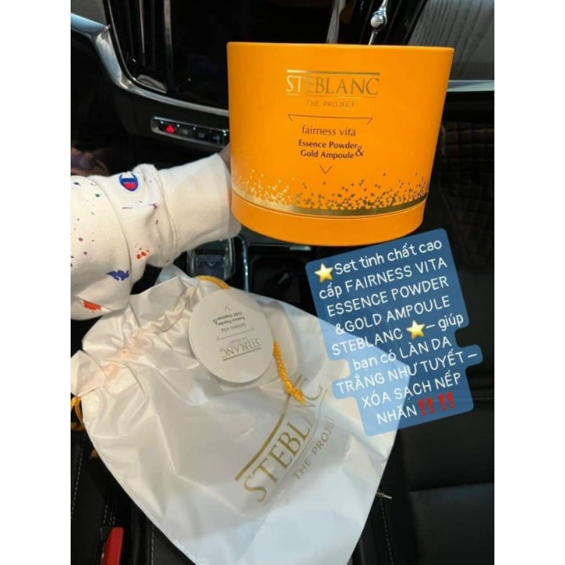 Set trắng da nám da Steblanc