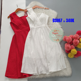 Đầm xòe TK 1 bên vai