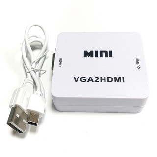 Cáp chuyển đổi VGA sang HDMI Có Audio - Hàng chất lượng - VGA TO HDMI dây VGA TO HDMI