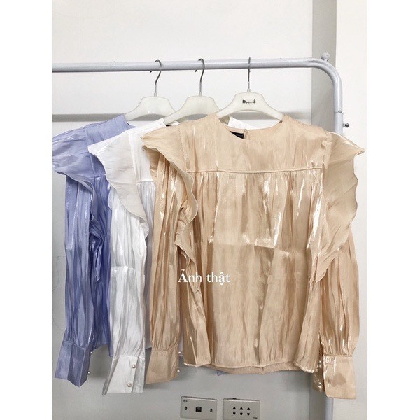 Áo Sơ Mi Tay Dài Dáng Ôm Phong Cách Hàn Quốc Thời Trang Cho Nữ