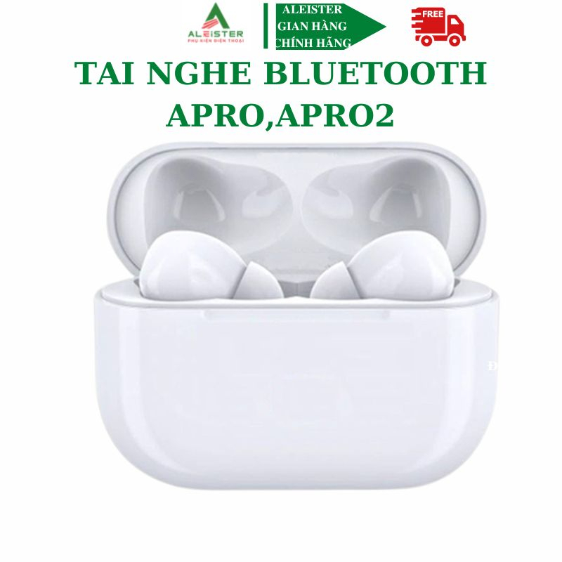 Tai Nghe Bluetooth Pro 2 Thế Hệ Mới Âm Thanh Chuẩn Định Vị Đổi Tên Bass Căng Vuốt Tăng Giảm Âm Lượng,míc đàm thoại,