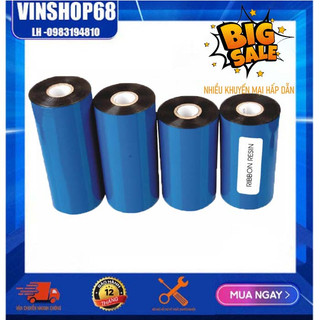 Mực in mã vạch tem nhãn 110mmx300m WAX TK 1810
