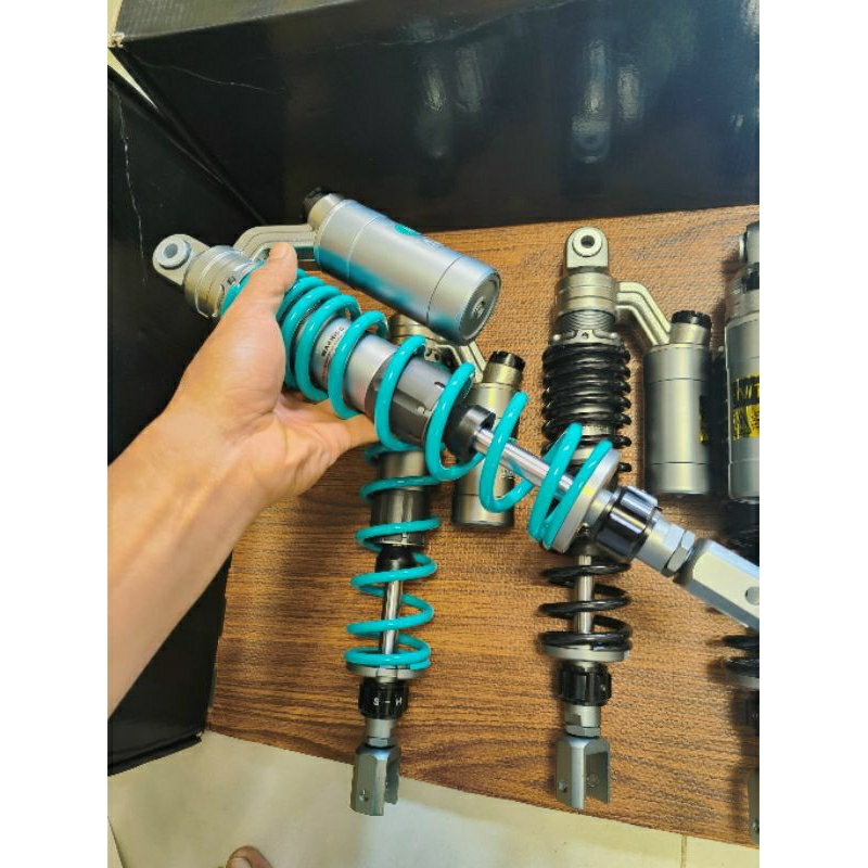 Phuộc NITRON bình dầu xám 38cm gắn SH Việt Nam