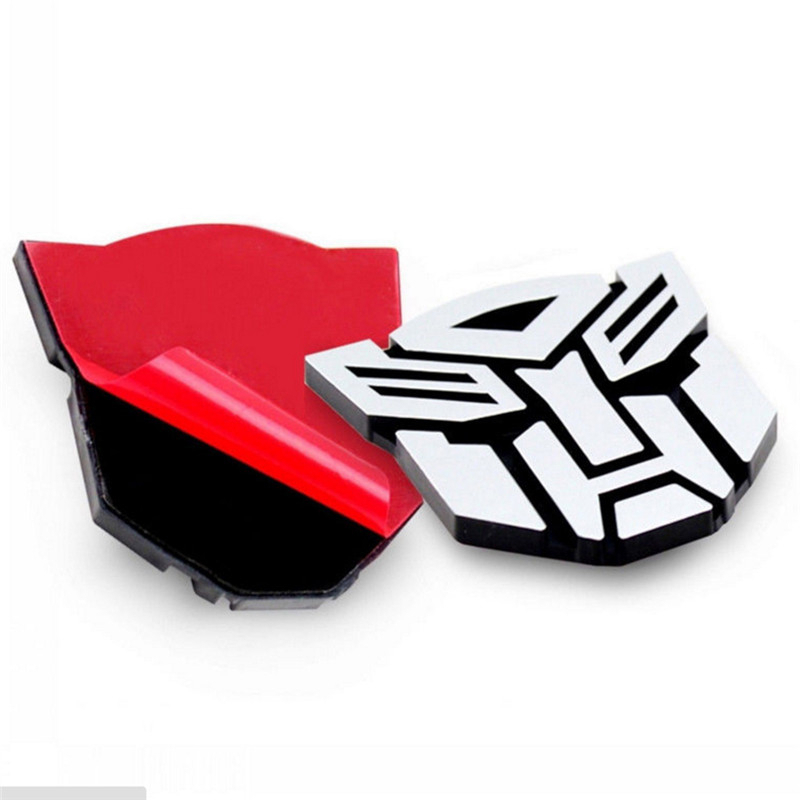 Tem Dán, Decal 3D Logo Transformers Autobot Trang Trí Xe Hơi Độc Đáo Sáng Tạo