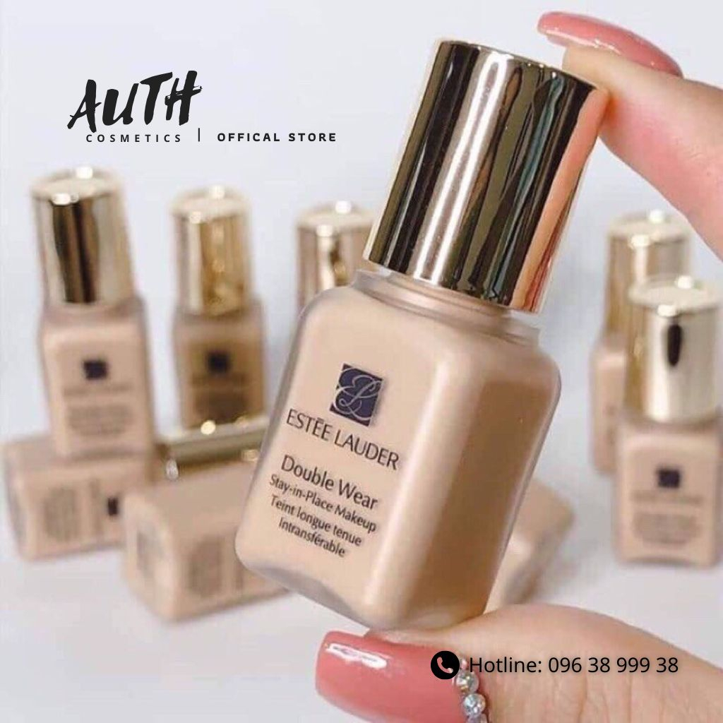 Kem nền ESTEE LAUDER DOUBLE WEAR (TONE 1W1) Độ che phủ cao che khuyết điểm tốt không gây mụn đổi màu