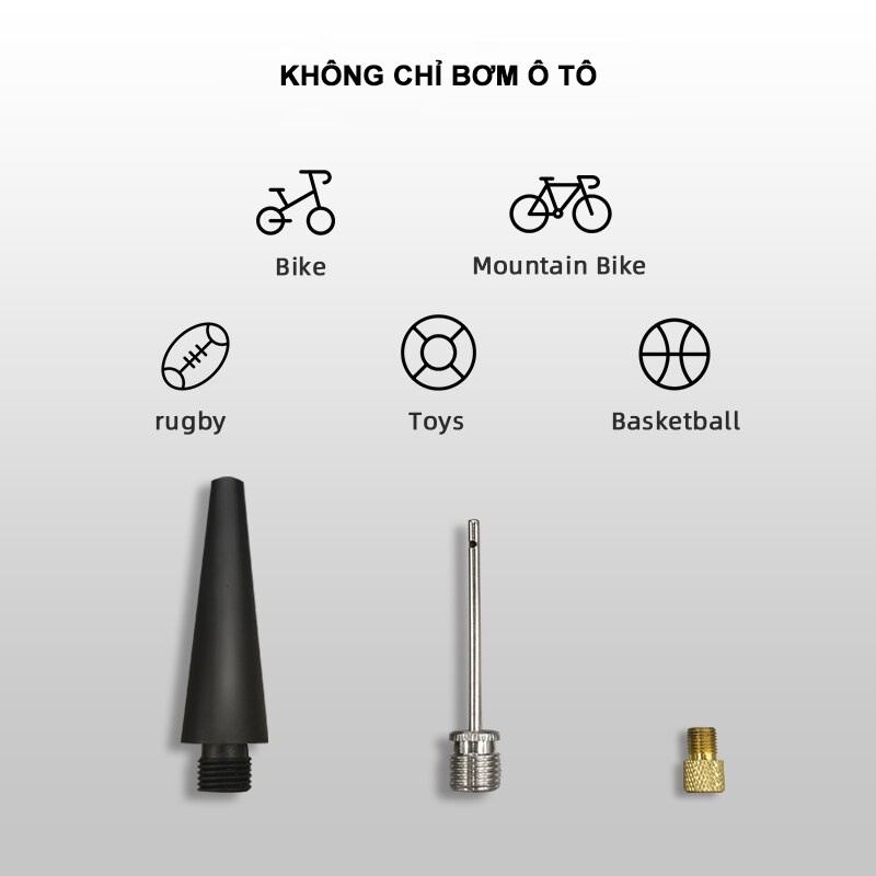 Bơm Lốp Ô Tô - Bơm Lốp Xe Hơi Siêu Nhanh 70 Mai Chính Hãng Bảo Hành 12 Tháng