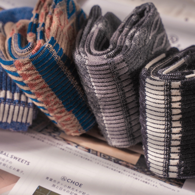 Tất Vớ Phong Cách Vintage Thời Trang Unisex