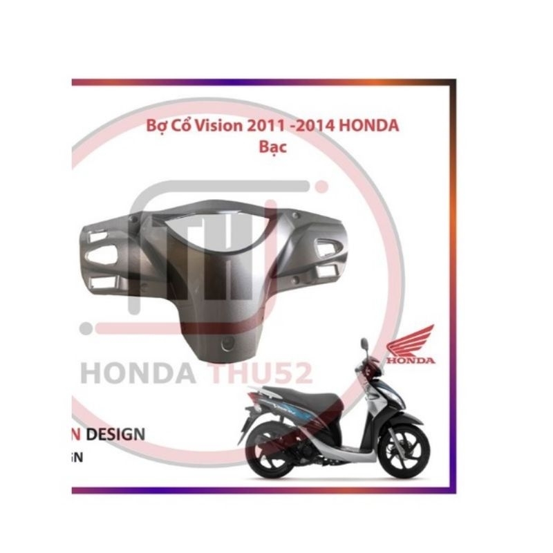 Ốp Tay lái bợ đầu đèn Vision 2011-2013 chính hãng