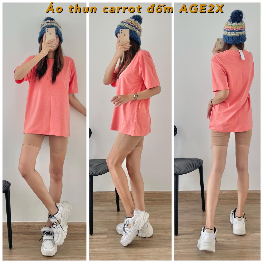 Những Tone Màu tươi áo thun trơn chính hãng AGE2X