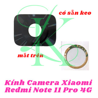 Kính camera XM redmi note 11 pro 4g có keo dán
