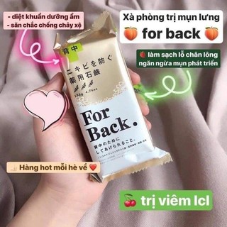 XÀ PHÒNG  MỤN LƯNG FORBACK NỘI ĐỊA NHẬT