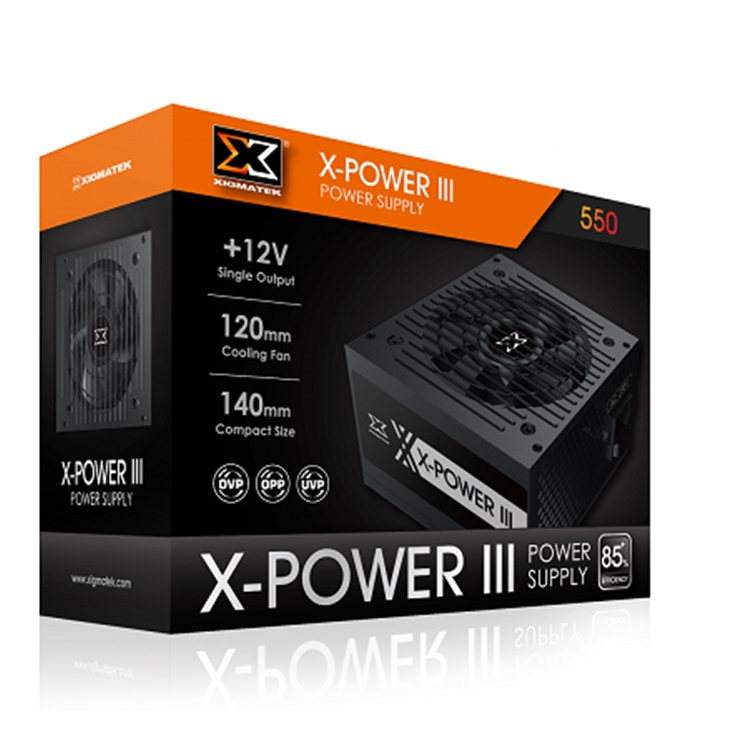 Nguồn XIGMATEK X-POWER III X-550 - 500w new chính hãng 100%