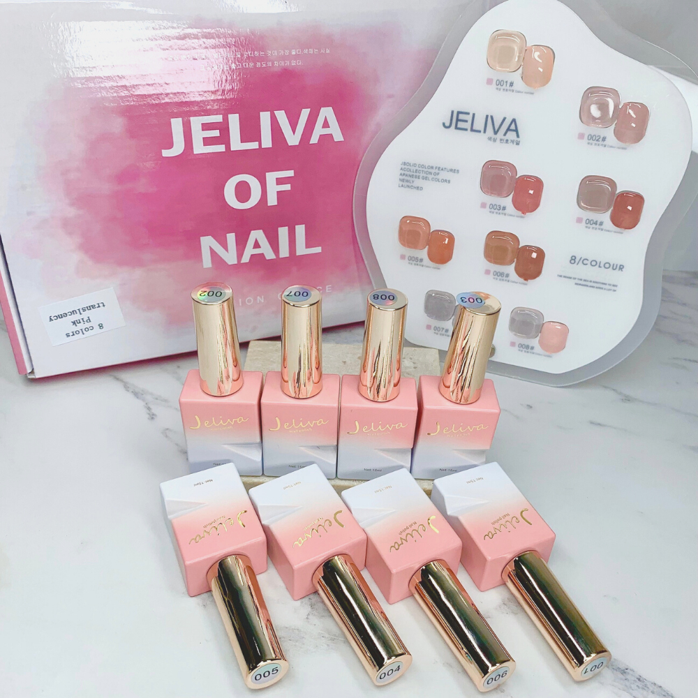 Set sơn thạch JELIVA 8 màu