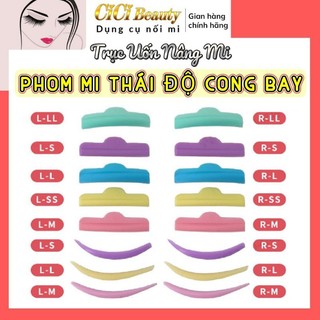 Trục uốn mi phom cong bay_trục silicon uốn mi cong set 8 cặp