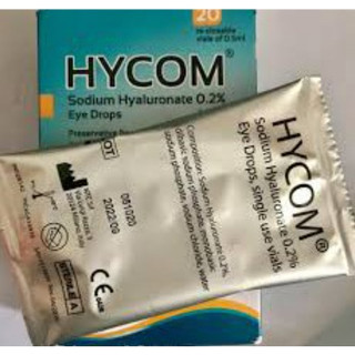 Hycom nước mắt nhân tạo số 1 của Châu âu - Khi đeo kính áp tròng trong thời gian dài, khô mắt