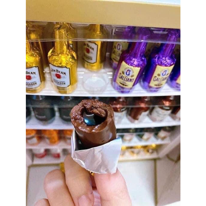 ￼Sô cô la 64 chai Anthon Berg A Selection of Liquor-Filled Dark Chocolates 1kg -  Mỹ