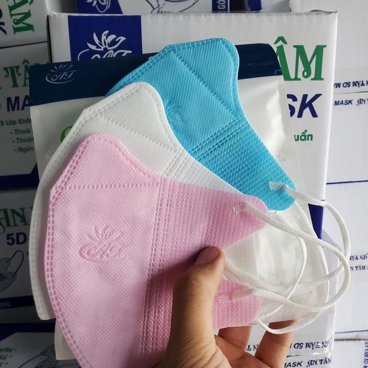 Khẩu trang KF94, khẩu trang 5D, khẩu trang kháng khuẩn An Tâm