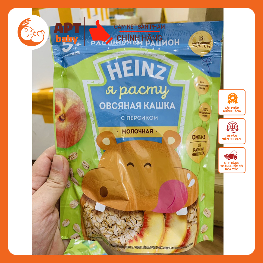 Bột ăn dặm HEINZ Nga gói 200g Loại Mới