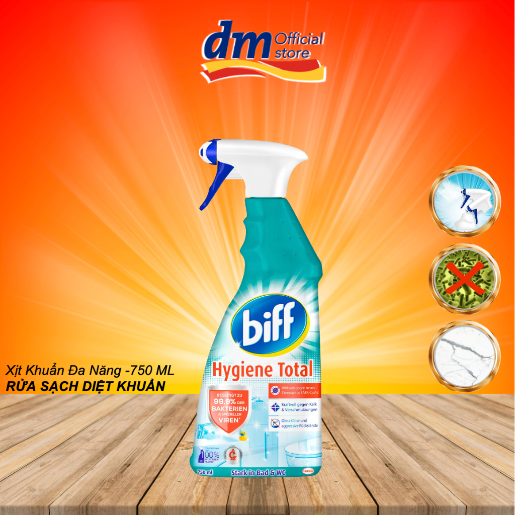 Vệ sinh tẩy cặn Canxi trên Inox vách kính sen vòi BREF Power Kalk & Schmutz chai 750ml hàng nhập khẩu Đức