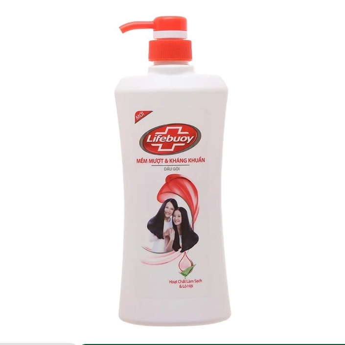 Dầu gội Lifebuoy tóc mềm mượt 640g