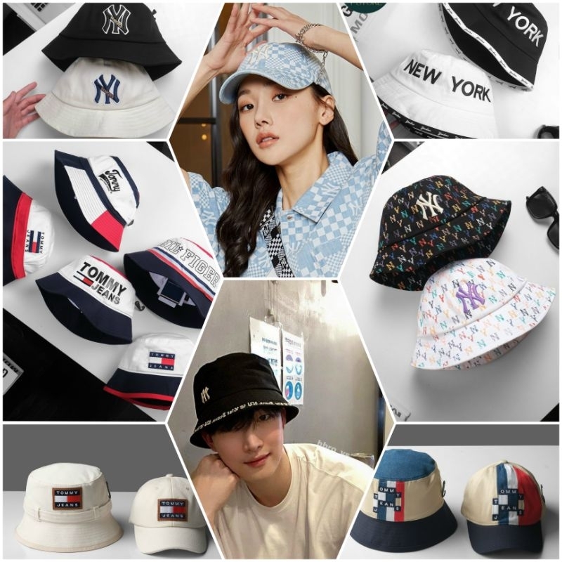 Mũ vành , nón lưỡi trai MLB nam, nữ và các bé trai, gái lớn - nhỏ, chất liệu Hàn Quốc đầy đủ tem mac. (Nhiều mẫu)