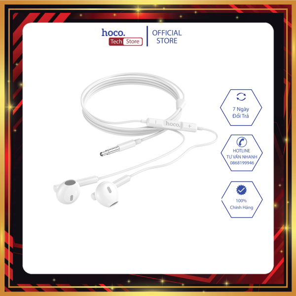 Tai nghe có dây M64 có mic dài 1,2m điều khiển hoạt động bằng một nút điều chỉnh âm lượng