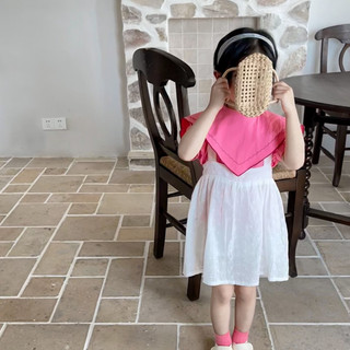 ( Ảnh Thật ) Áo kiểu + Váy Yếm Bé Gái