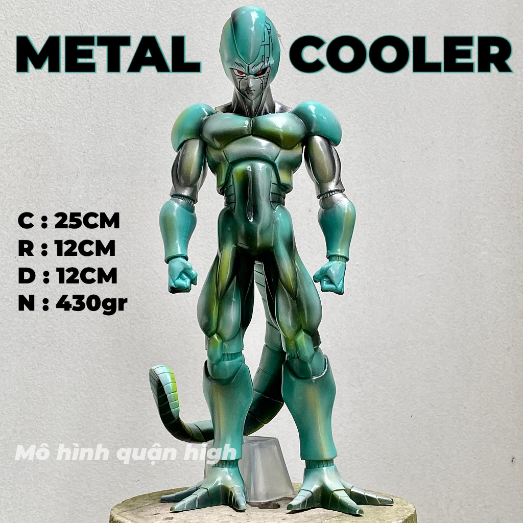 Mô hình Metal Cooler cao 25CM - Cooler final form metal - Anh trai frieza - Cooler Metal cực nét - Dragonball Figure