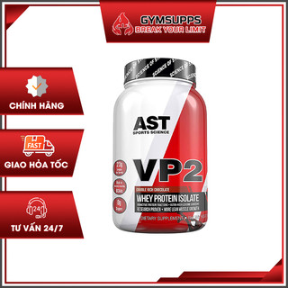 Sữa tăng cơ bắp không tăng mỡ AST VP2 100% Hydrolyzed Isolate whey 2 lbs (908gram) Authentic 100%