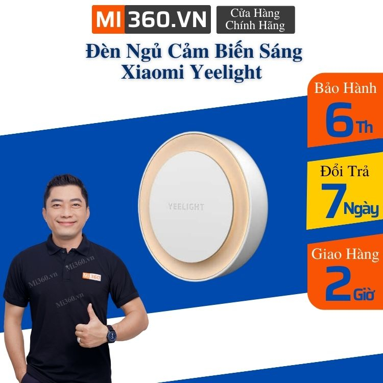Đèn Ngủ Cảm Biến Sáng Xiaomi Yeelight YLYD09YL/YLYD10YL✅ Tự Động Sáng Khi Trời Tối