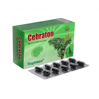 Hoạt huyết dưỡng não CEBRATON viên nang mềm Traphaco