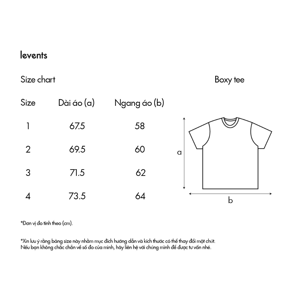 Áo Thun Boxy Levents Leemee/ White